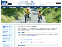 Tablet Screenshot of irondonkey.com